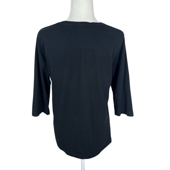 Marushka Hand Printed T-Shirt Women's Size Large Sea Grass In The Wind Unique - Picture 7 of 12